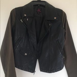 Material Girl Faux Leather Jacket